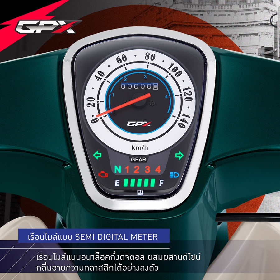 รูปภาพ จีพีเอ็กซ์ GPX POPz 110 ปี 2021