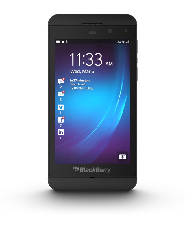 รูปภาพ แบล็กเบอรี่ BlackBerry Z10