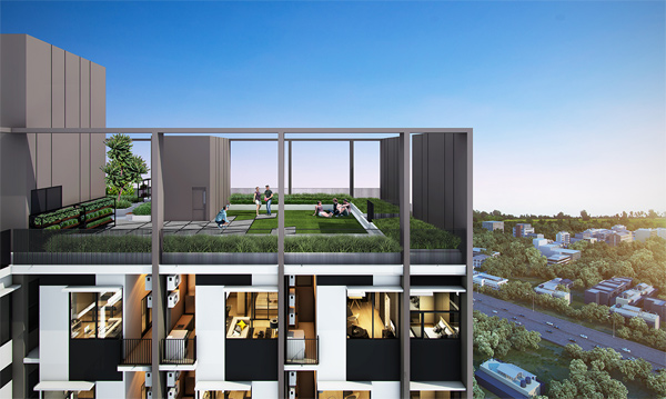 รูปภาพ บลอสซั่ม คอนโด แอท แฟชั่น (Blossom Condo@fashion)