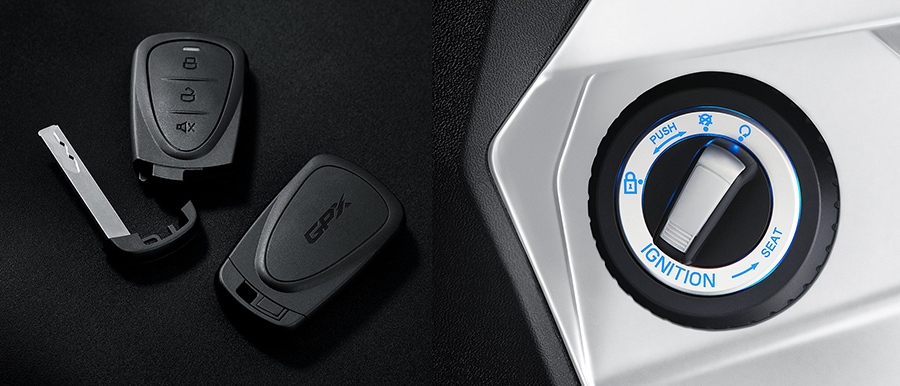 รูปภาพ จีพีเอ็กซ์ GPX Drone 4V Keyless Special ปี 2022