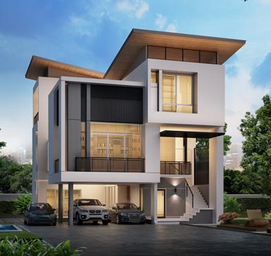 รูปภาพ เนอวานา ไอคอน พระราม 9 (บ้านเดี่ยว 3 ชั้น) (Nirvana ICON Rama 9)