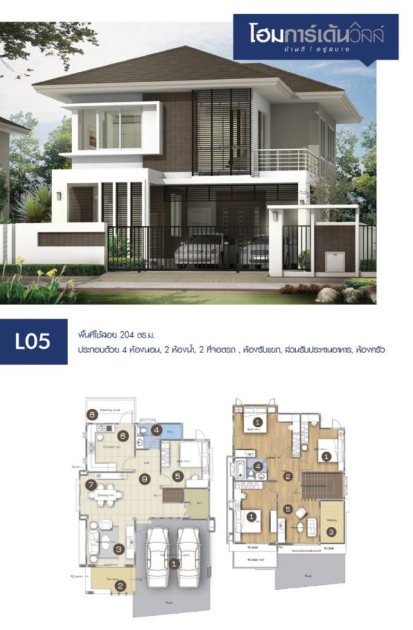 รูปภาพ โฮมการ์เด้นวิลล์ ซอยอภิบาล ตาลคู่ (Home Garden Ville Soi Apiban Talkoo)