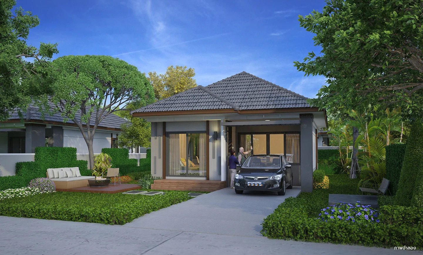 รูปภาพ นราเลค แอนด์ พาร์ค @นราวดี ซิตี้พาร์ค (Nara Lake and Park @Narawadee City Park)