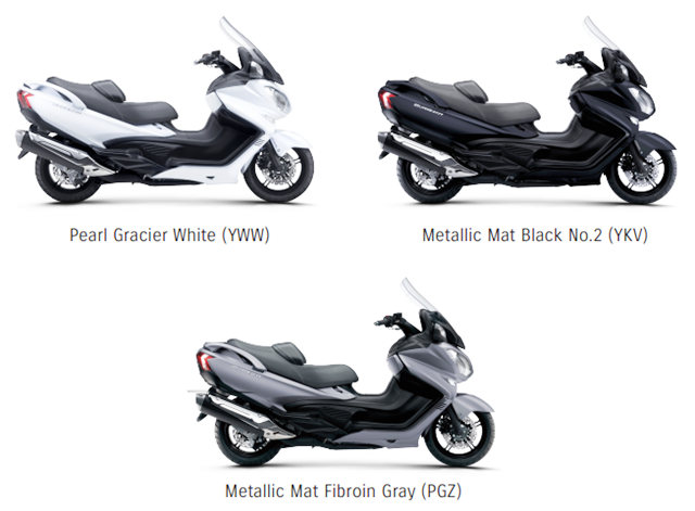 รูปภาพ ซูซูกิ Suzuki Burgman 650 ABS ปี 2017