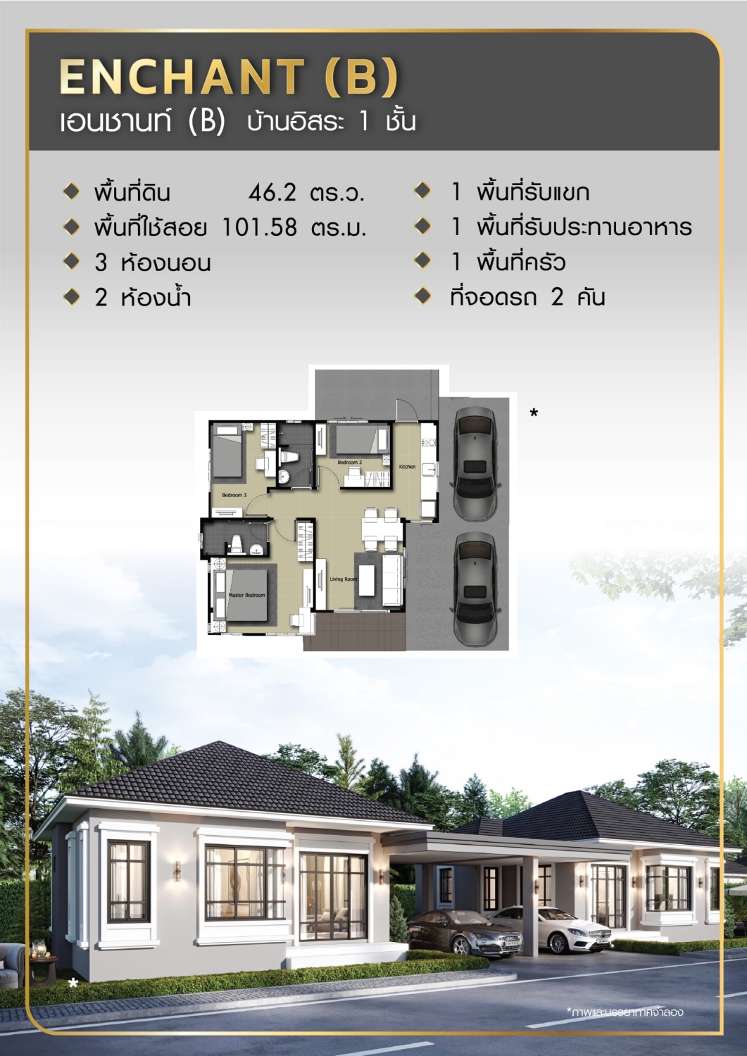 รูปภาพ พฤกษากาญจน์ วินเชสเตอร์ (Phrueksakan Winchester)
