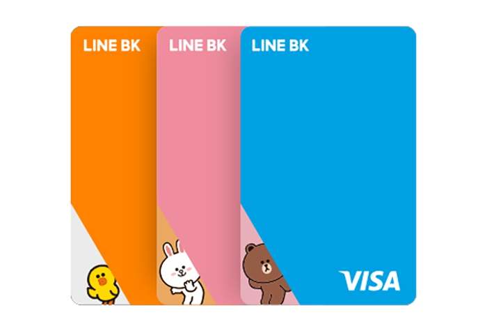 รูปภาพ บัตรเดบิตออนไลน์ LINE BK (LINE BK Online Debit Card)-ธนาคารกสิกรไทย (KBANK)