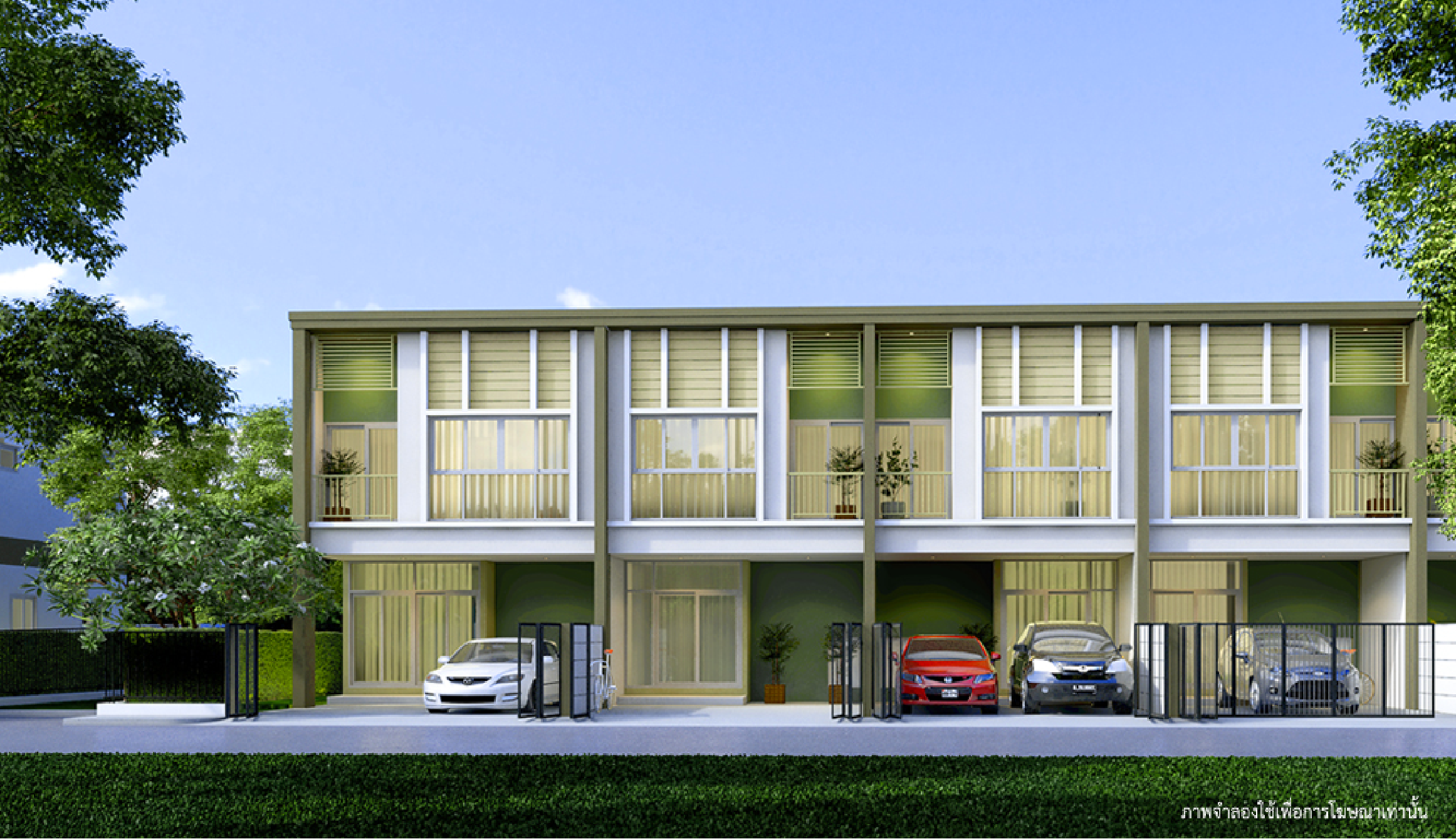 รูปภาพ บ้านลุมพินี ทาวน์วิลล์ เพิ่มสิน - วัชรพล (BaanLumpini Town Ville Permsin - Watcharapol)