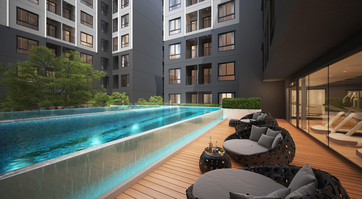 รูปภาพ ไฮ ซีคอน สเตชั่น คอนโด (HI Seacon Station Condo)