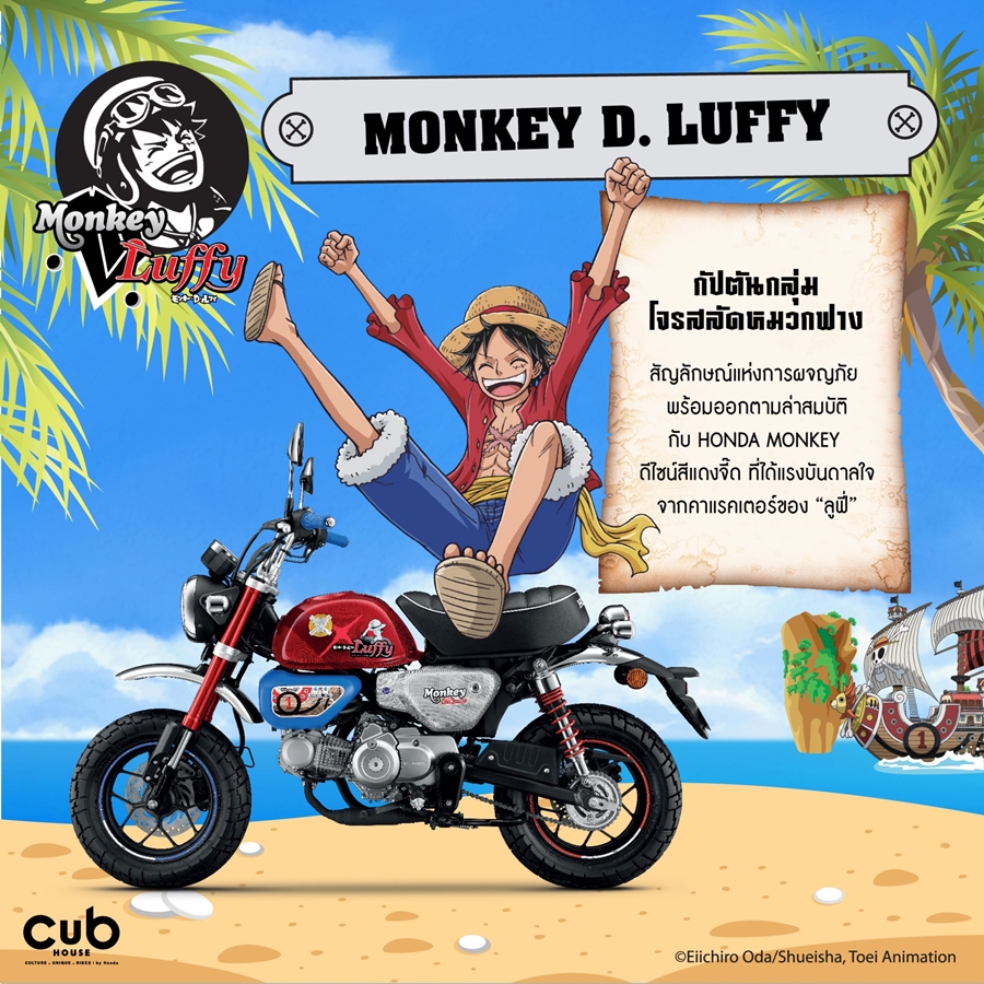 รูปภาพ ฮอนด้า Honda Monkey Monkey D. Luffy Edition ปี 2022