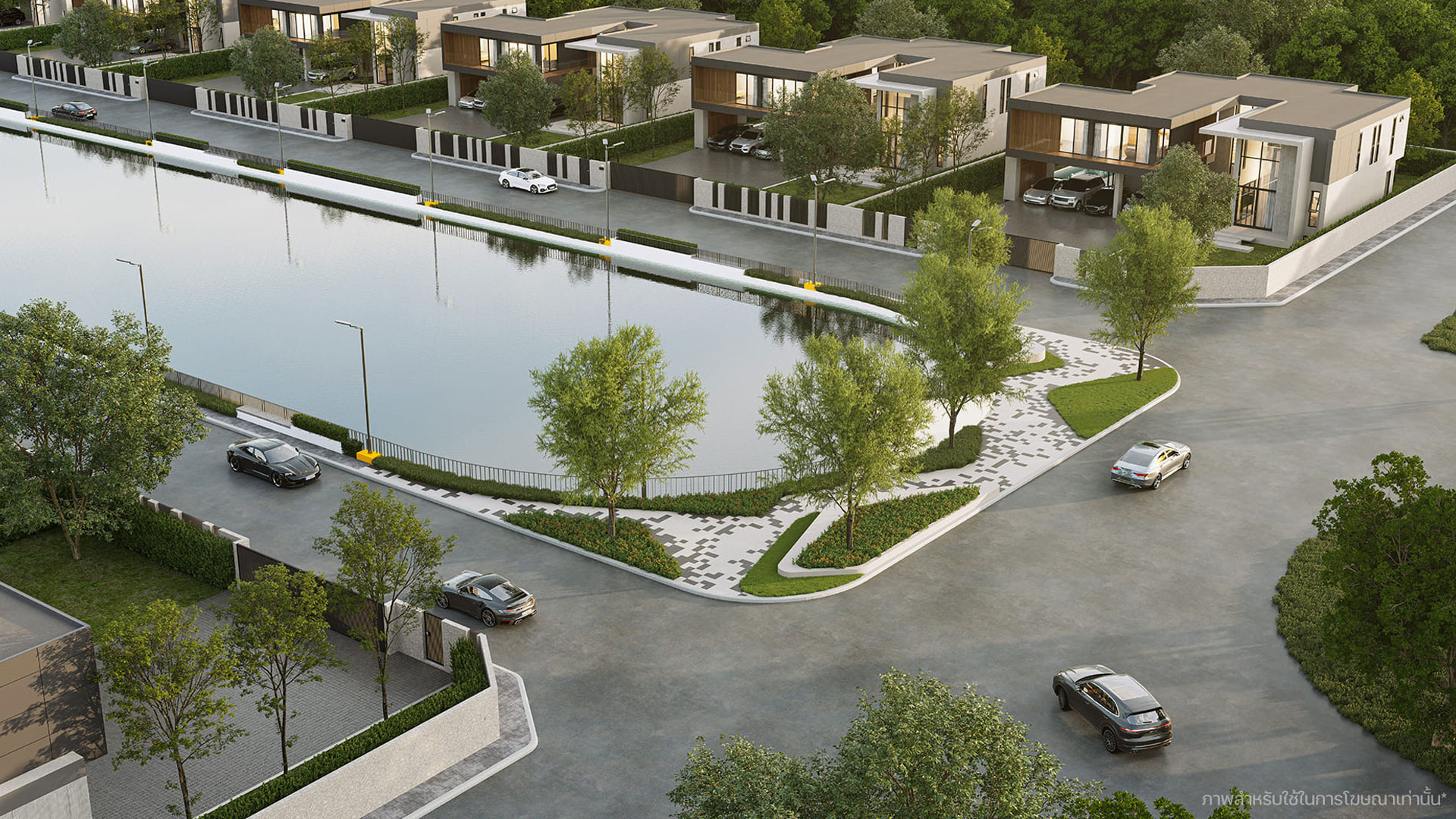 รูปภาพ บ้านบุญยกร พรีเมียม เลค พาร์ค (Baan Boonyakorn Lake Park Rangsit-Klong 6)