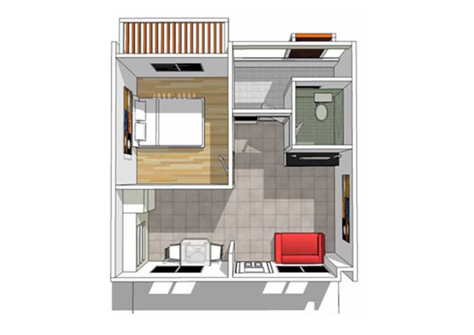 รูปภาพ คอนโดเอื้ออาทร ลาดกระบัง2 ระยะ 3/1