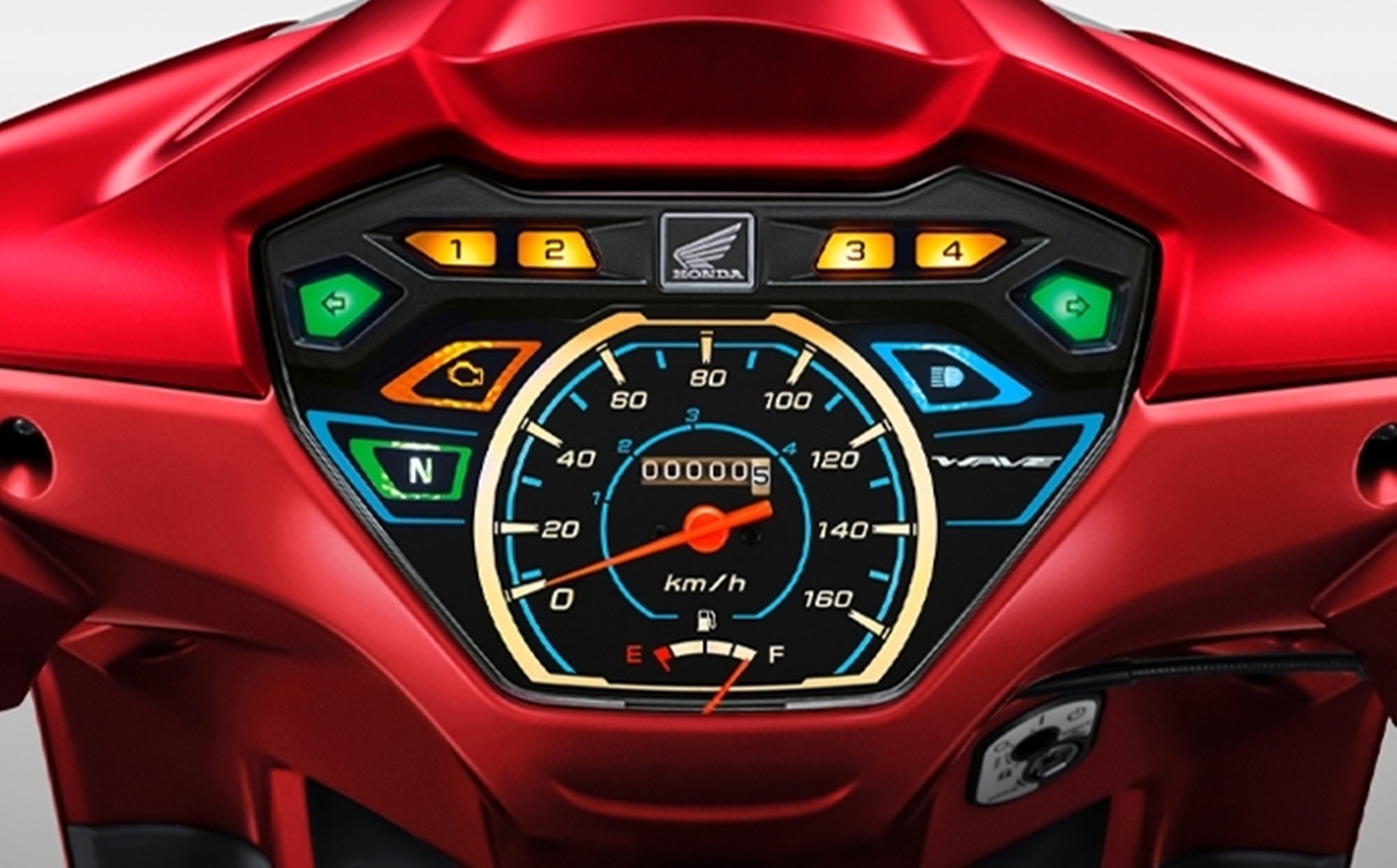 รูปภาพ ฮอนด้า Honda Wave 110i รุ่นล้อซี่ลวด สตาร์ตเท้า ดรัมเบรก ปี 2023