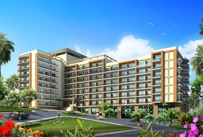 รูปภาพ เดอะ กรีนเพลส คอนโดมิเนียม (The Green Place Condominium)