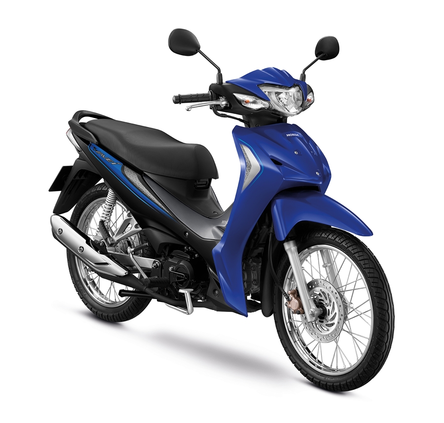 รูปภาพ ฮอนด้า Honda Wave 110i รุ่นสตาร์ทมือ ดิสก์เบรกหน้า ล้อซี่ลวด ปี 2022