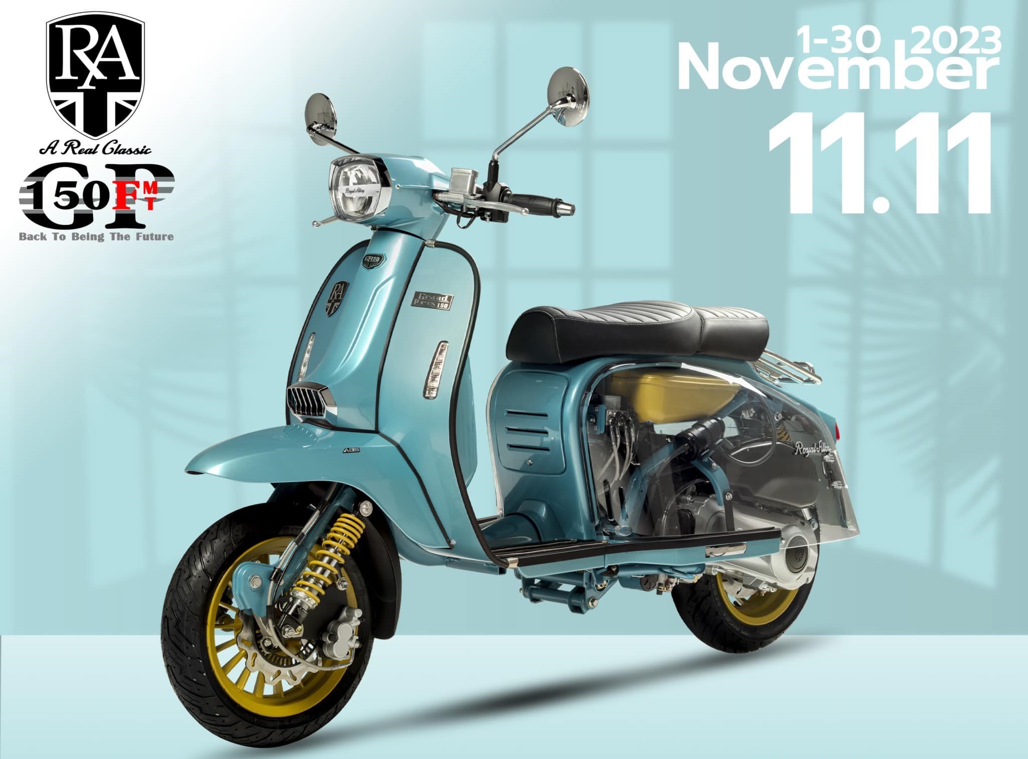 รูปภาพ รอยัล อัลลอยด์ Royal Alloy GP 150 F MT ปี 2023