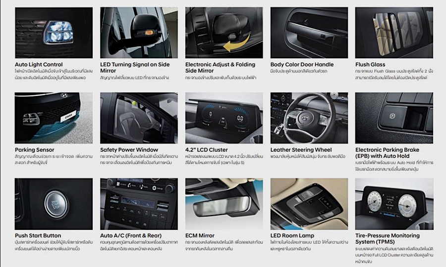 รูปภาพ ฮุนได Hyundai Staria SEL 11Seat ปี 2021