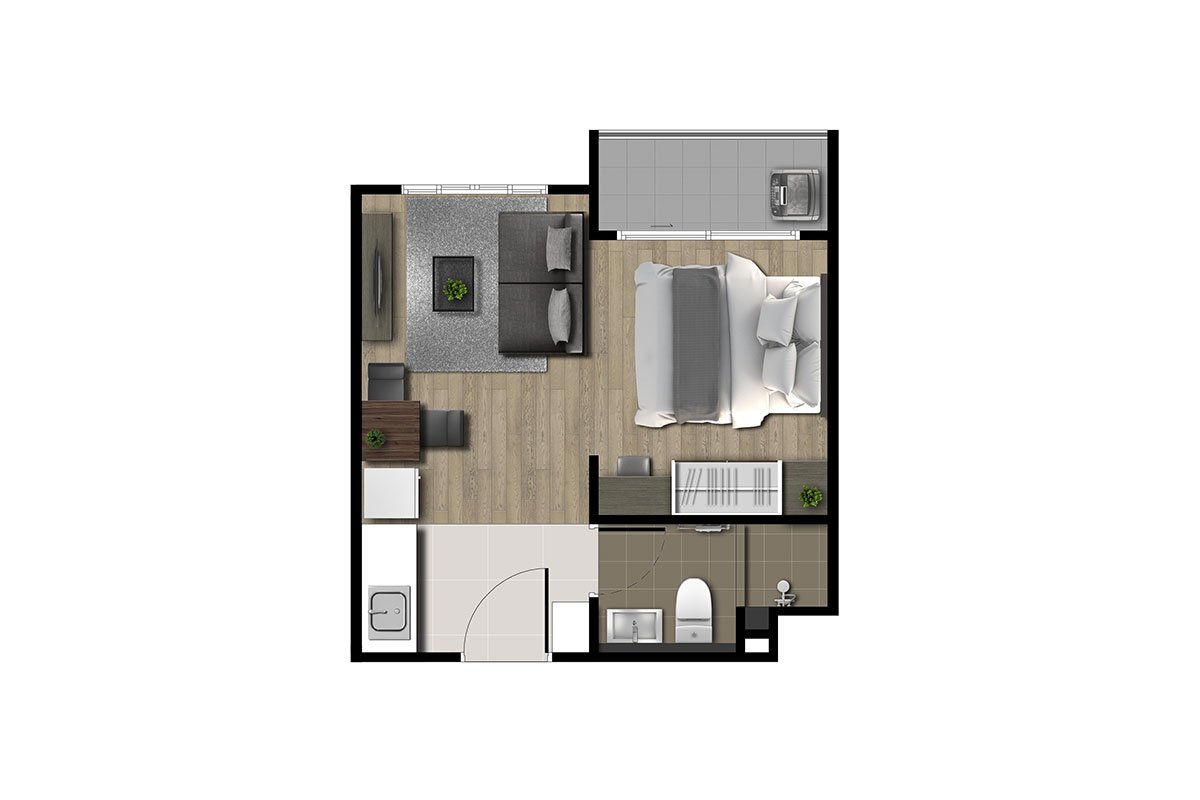 รูปภาพ ดีคอนโด บลิซ ศรีราชา (dcondo Bliss Sriracha)