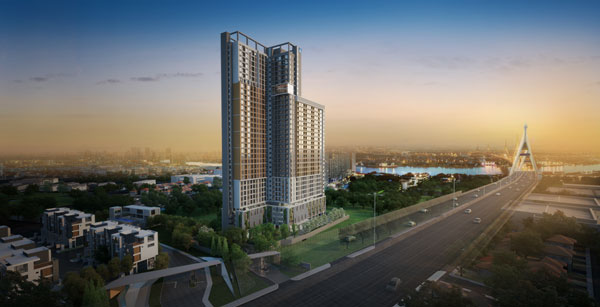 รูปภาพ ลุมพินี เพลส พระราม 3-ริเวอร์ไรน์ (Lumpini Place Rama 3-Riverine)