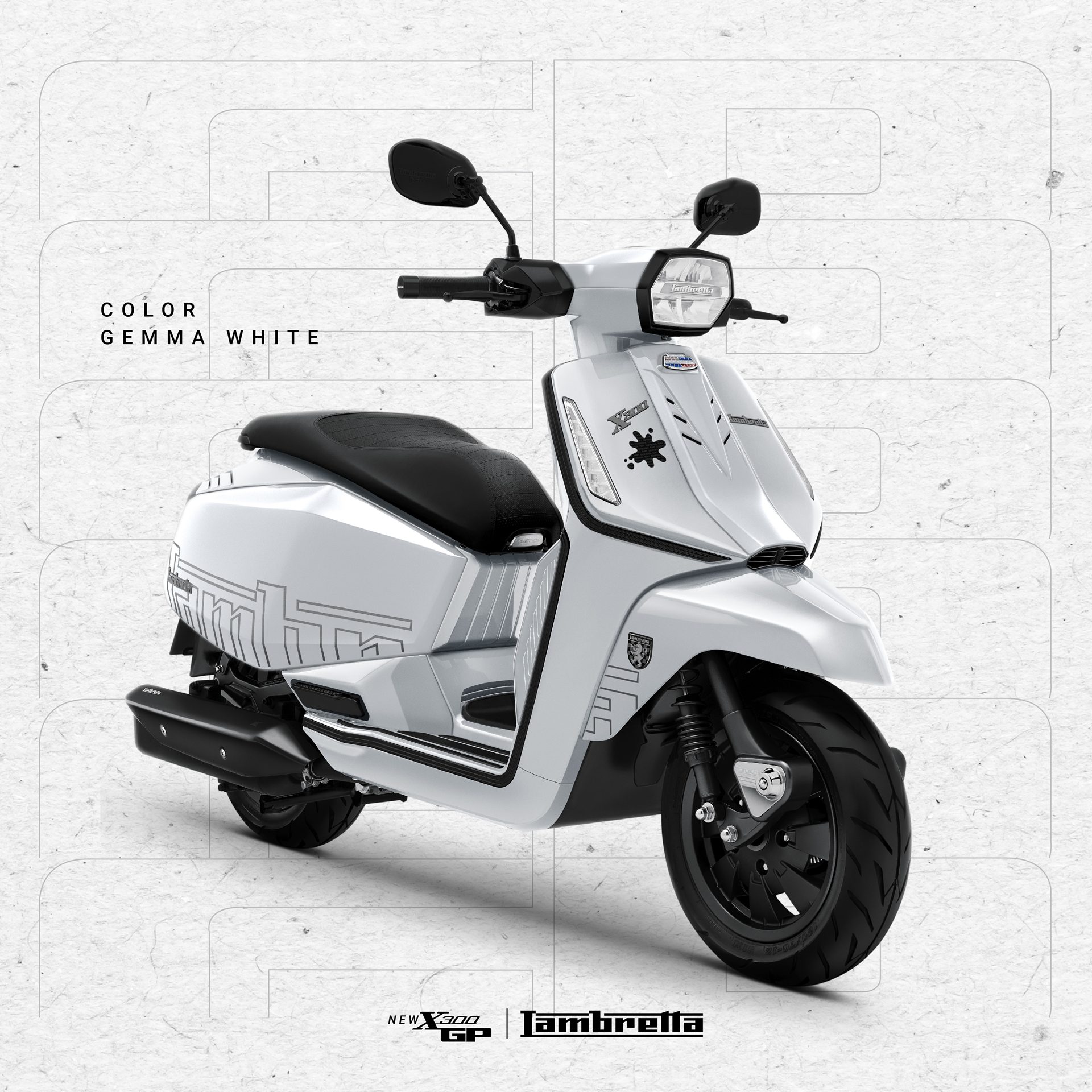 รูปภาพ แลมเบรตต้า Lambretta X300 GP ปี 2024