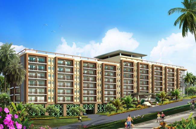 รูปภาพ เดอะ กรีนเพลส คอนโดมิเนียม (The Green Place Condominium)