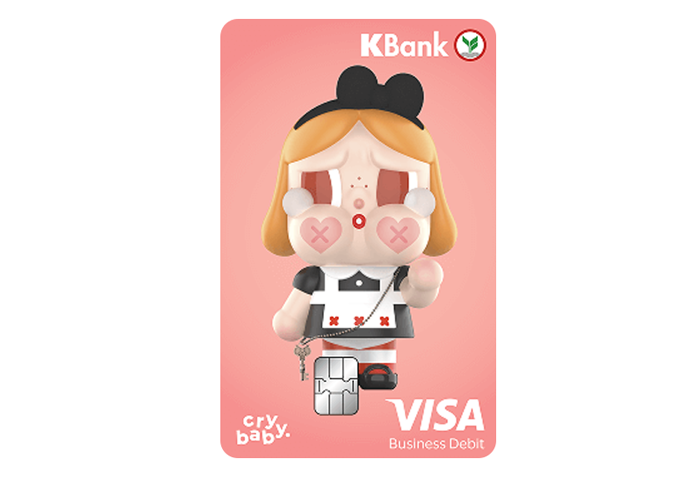 รูปภาพ บัตรเดบิต CRYBABY กสิกรไทย-ธนาคารกสิกรไทย (KBANK)