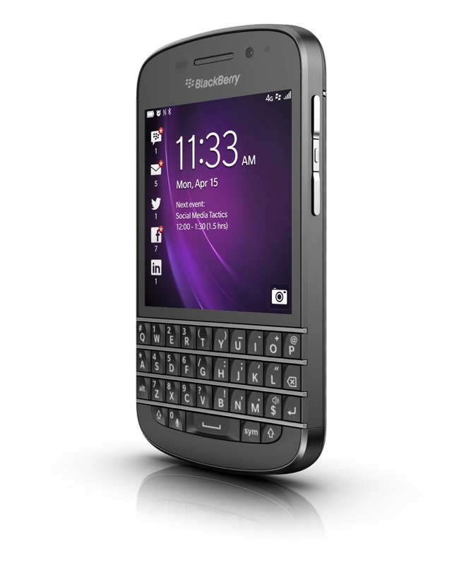 รูปภาพ แบล็กเบอรี่ BlackBerry Q10