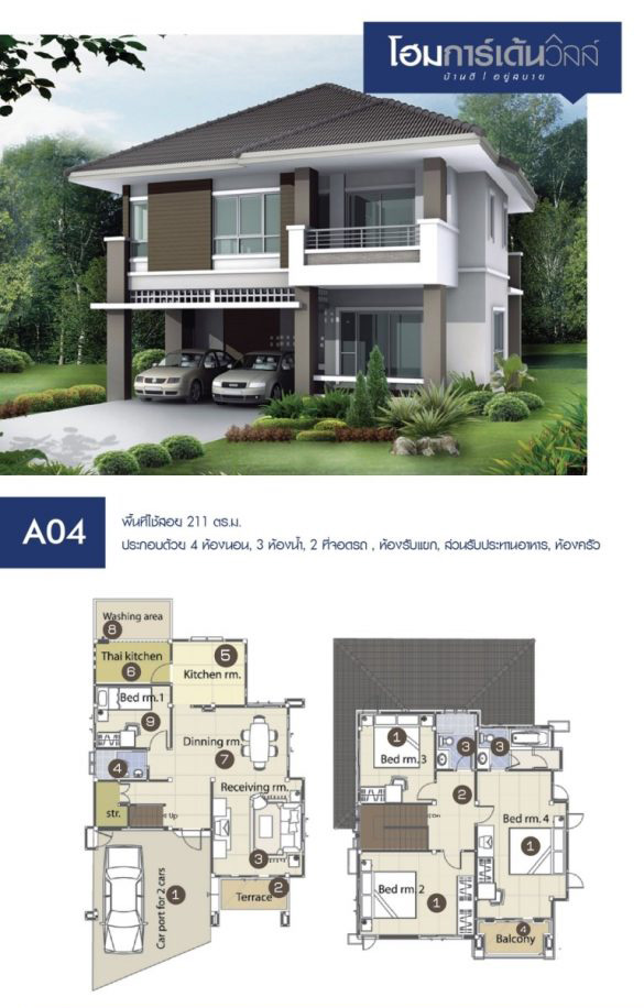 รูปภาพ โฮมการ์เด้นวิลล์ ประโดก (Home Garden Ville Pradok)