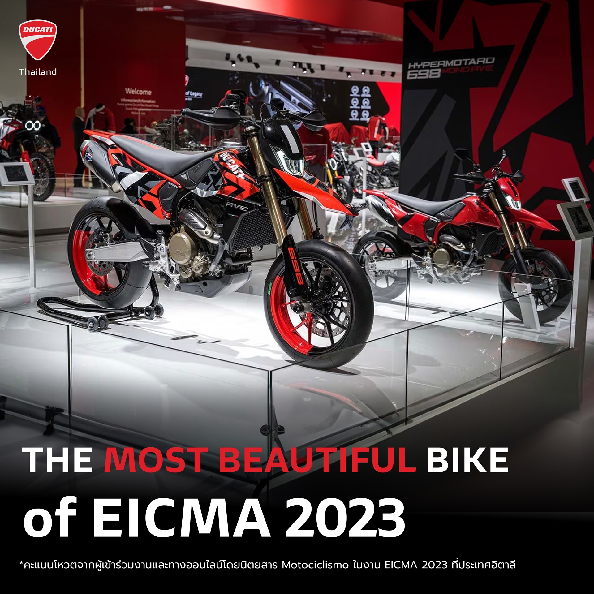 รูปภาพ ดูคาติ Ducati Hypermotard 698 Mono RVE ปี 2024