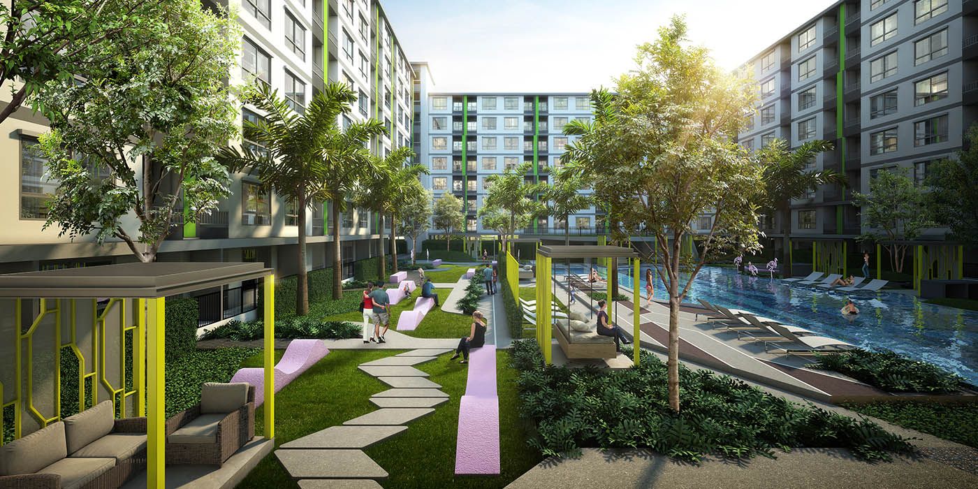 รูปภาพ กรีเน่ ดอนเมือง-สรงประภา (Grene Condo Don Mueang - Song Prapha)