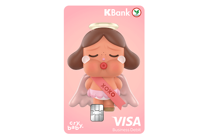 รูปภาพ บัตรเดบิต CRYBABY แม็กซ์พลัส กสิกรไทย-ธนาคารกสิกรไทย (KBANK)