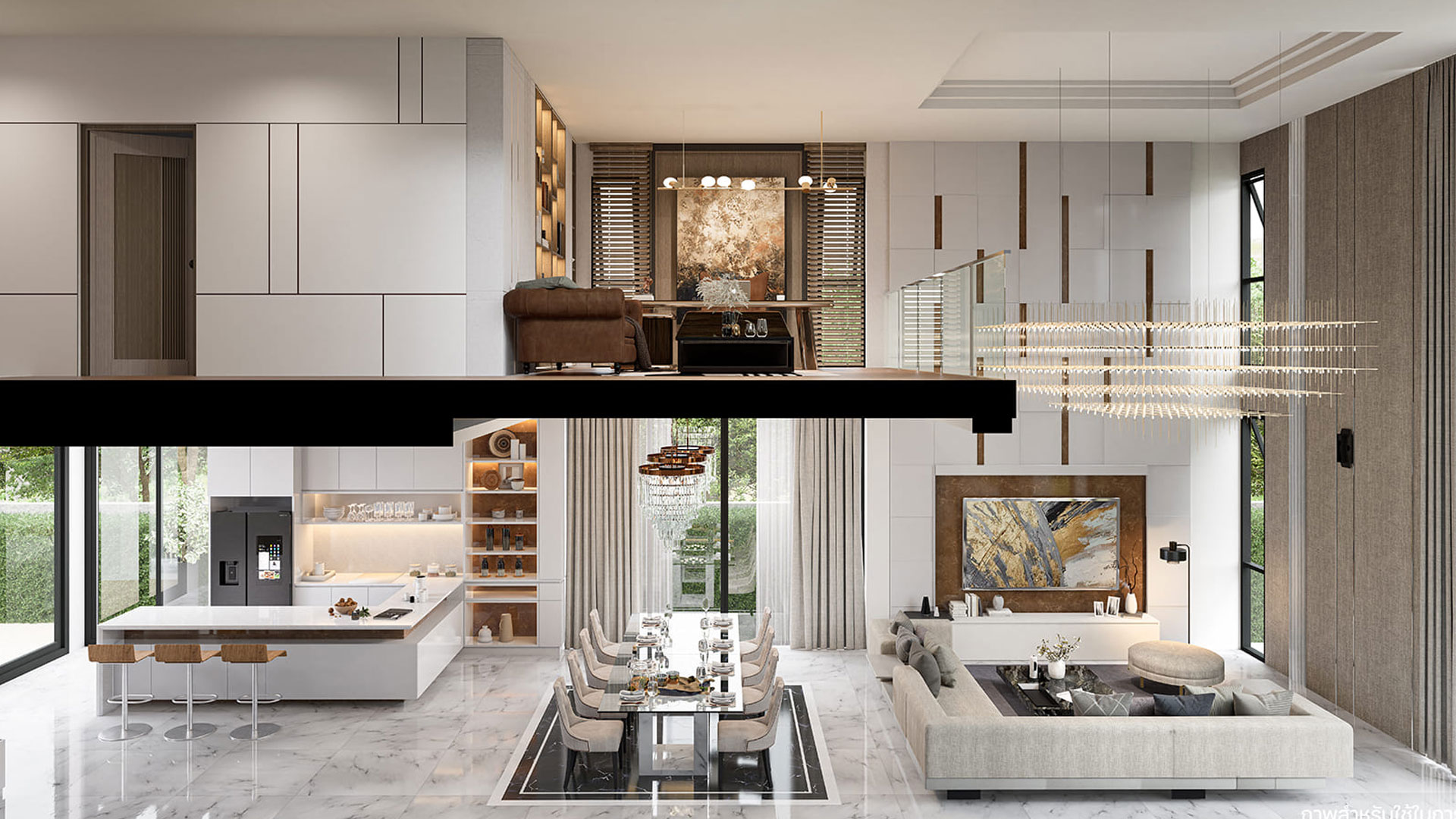 รูปภาพ บ้านบุญยกร พรีเมียม เลค พาร์ค (Baan Boonyakorn Lake Park Rangsit-Klong 6)