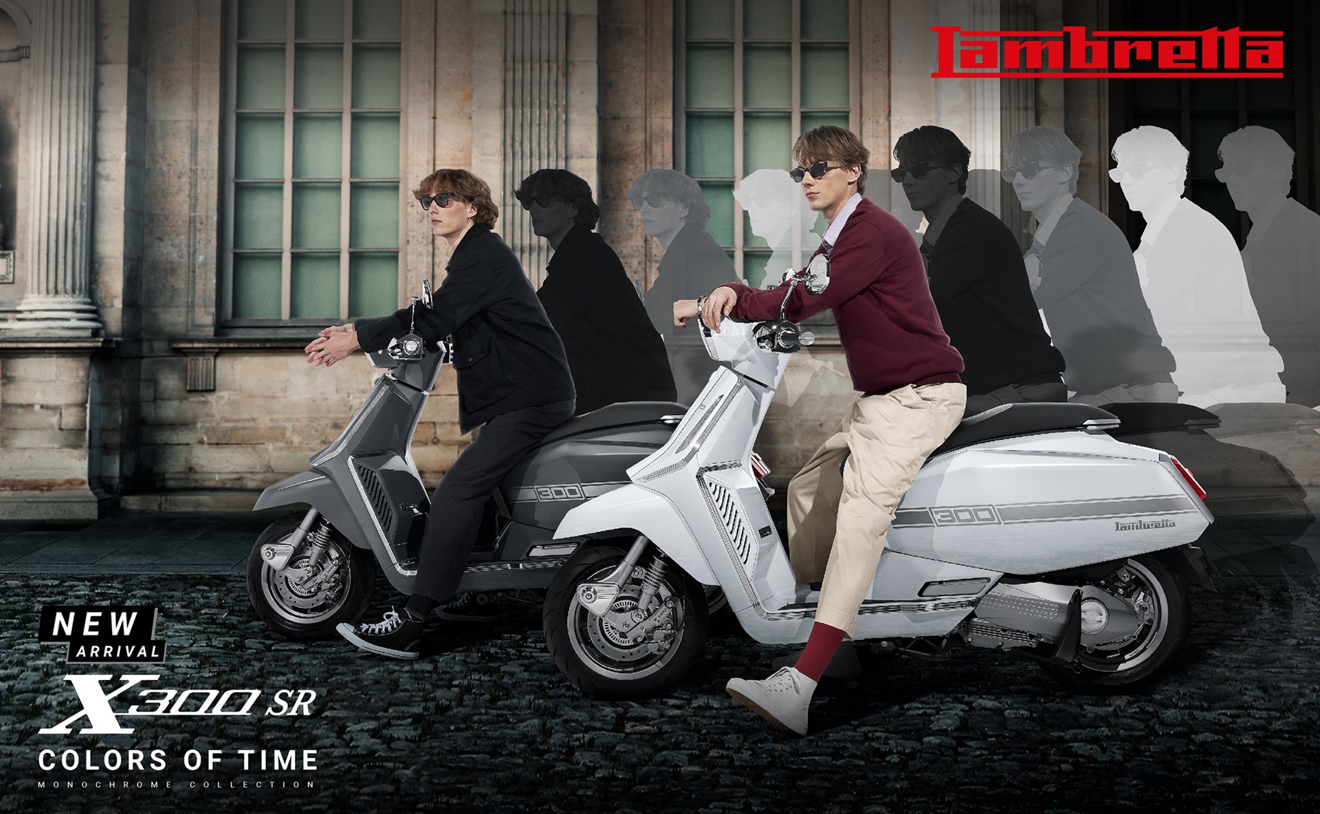 รูปภาพ แลมเบรตต้า Lambretta X300 SR 2024 Monochrome Collection ปี 2023