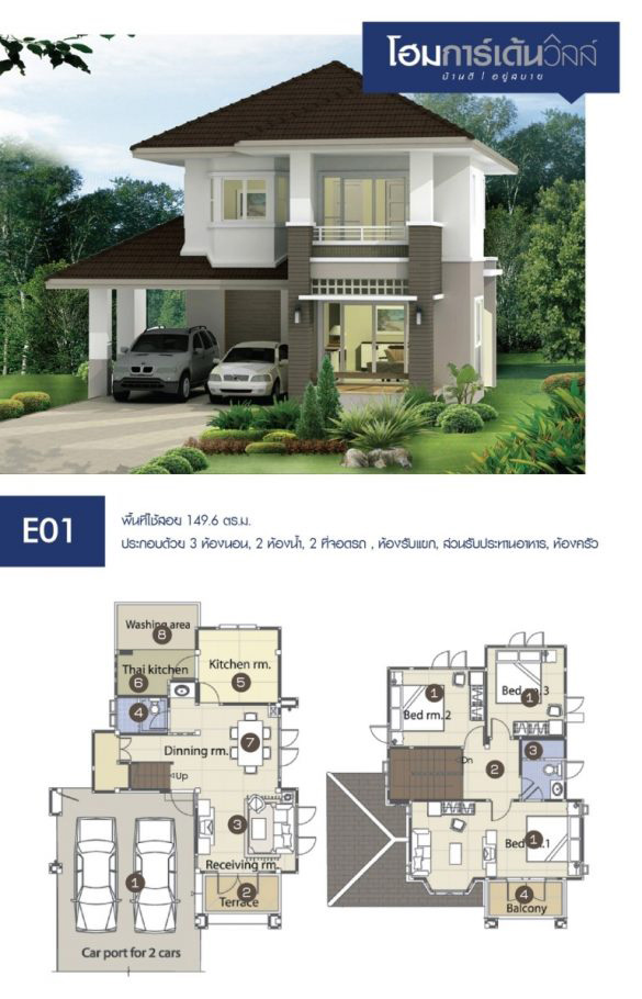 รูปภาพ โฮมการ์เด้นวิลล์ ประโดก (Home Garden Ville Pradok)