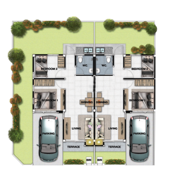 รูปภาพ ลาวัลเล่ วิลเลจ ทาวน์ หัวหิน (Lavallee The Vintage Huahin)