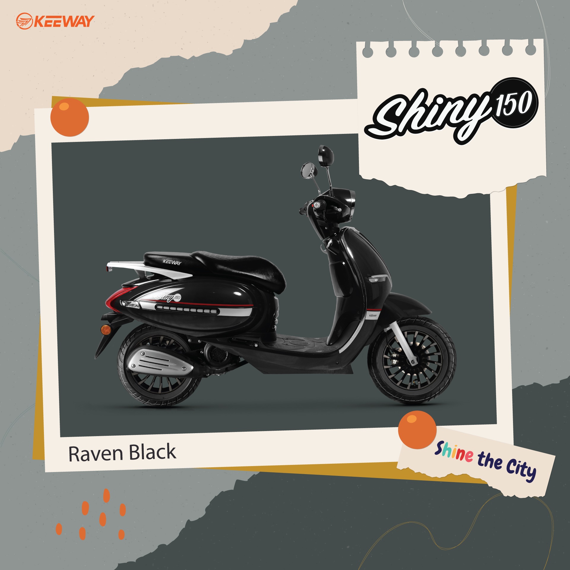 รูปภาพ คีย์เวย์ Keeway Shiny 150 ปี 2023