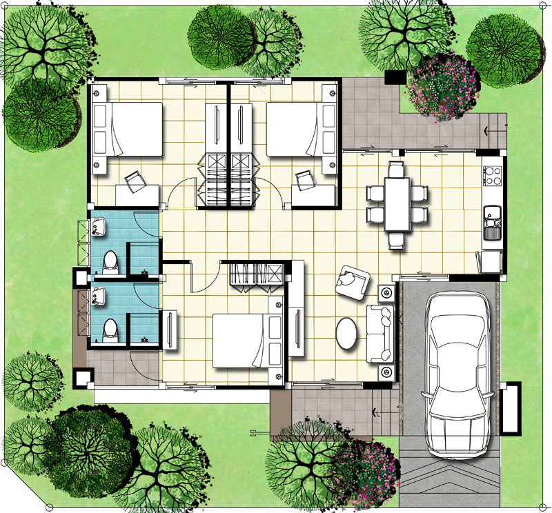 รูปภาพ โครงการกรีนวิลล์ ภูเก็ต (Green ville Phuket)