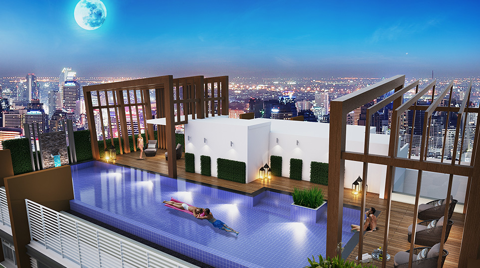 รูปภาพ ชาโตว์ อินทาวน์ สุขุมวิท 64 สกายมูน (Chateau In Town Sukhumvit 64 Sky Moon)