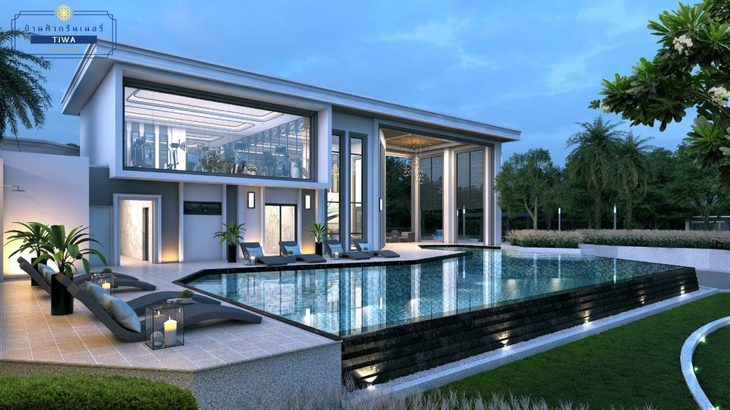 รูปภาพ บ้านฟ้ากรีนเนอรี่ ทิวา ปิ่นเกล้า - สาย 5 (Baan Fah Greenery Tiwa Pinklao - Sai 5)