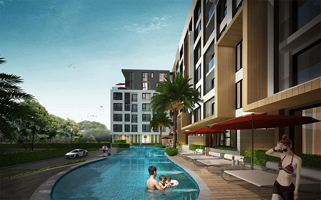 รูปภาพ ไนซ์ สวีทส์ 2 สนามบินน้ำ (Nice Suites II Sanambinnam)