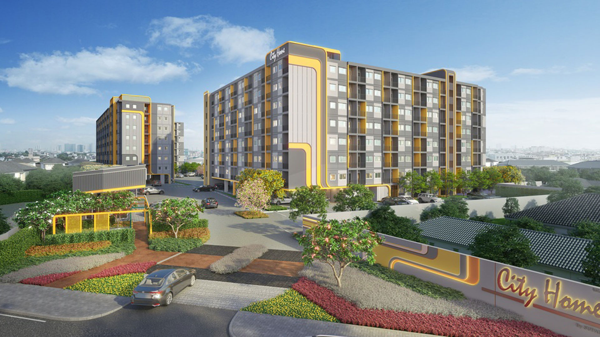 รูปภาพ ซิตี้โฮม สนามบินน้ำ-รัตนาธิเบศร์ (City Home Sanambinnam-Rattanathibet)