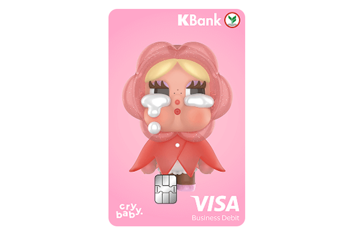 รูปภาพ บัตรเดบิต CRYBABY แม็กซ์พลัส กสิกรไทย-ธนาคารกสิกรไทย (KBANK)