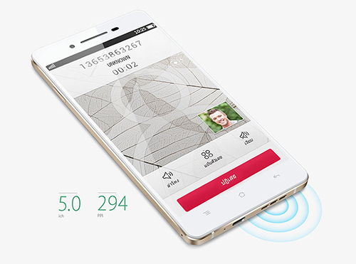 รูปภาพ ออปโป OPPO R1