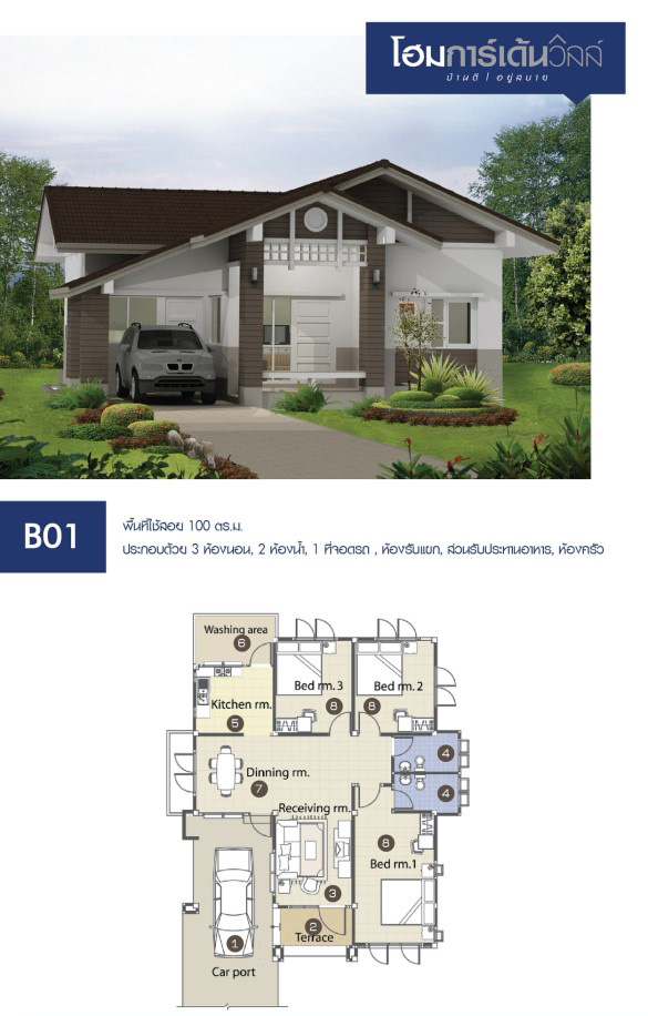 รูปภาพ โฮมการ์เด้นวิลล์ ชัยภูมิ 3 (Home garden ville chaiyaphum 3)