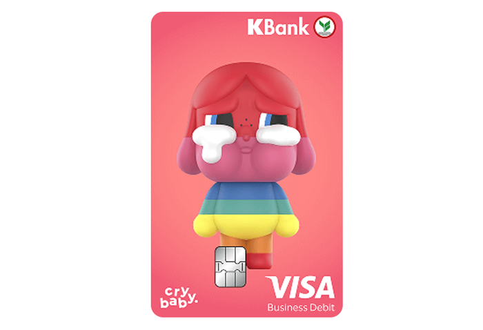 รูปภาพ บัตรเดบิต CRYBABY กสิกรไทย-ธนาคารกสิกรไทย (KBANK)
