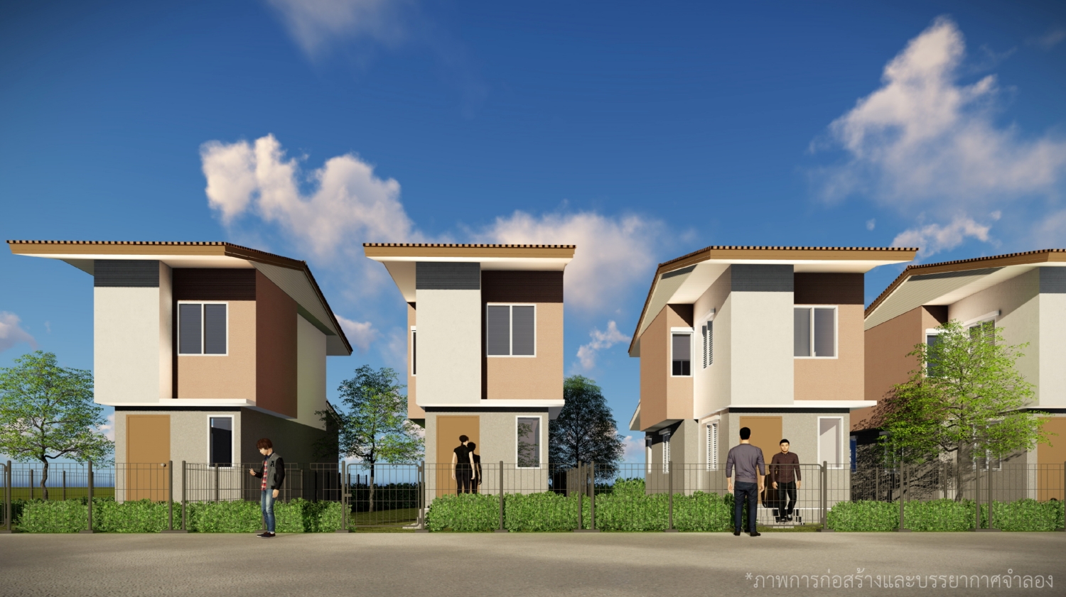 รูปภาพ โครงการเคหะชุมชนและบริการชุมชนศรีสะเกษ ระยะที่ 3 (Si Sa Ket Raya 3)