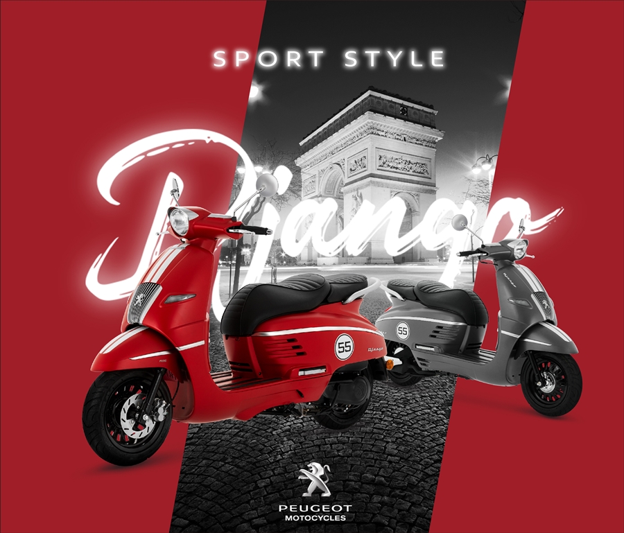 รูปภาพ เปอโยต์ มอเตอร์ไซค์ Peugeot Motocycles Django 150i MY2021 ปี 2021