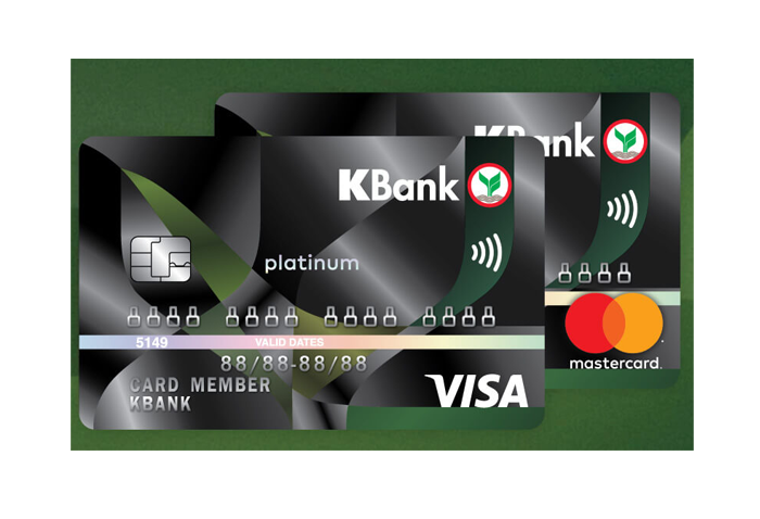 รูปภาพ บัตรเครดิต แพลทินัม กสิกรไทย-ธนาคารกสิกรไทย (KBANK)