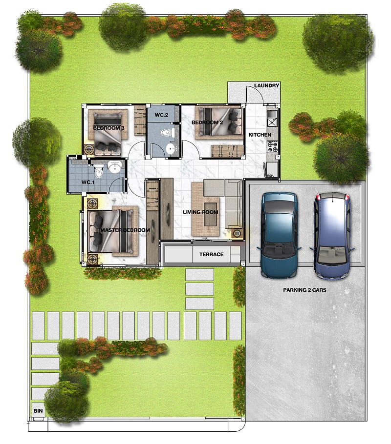 รูปภาพ ลาวัลเล่ทาวน์ 2 หัวหิน-ปราณบุรี (La Vallee Town 2 Hua Hin-Pranburi)