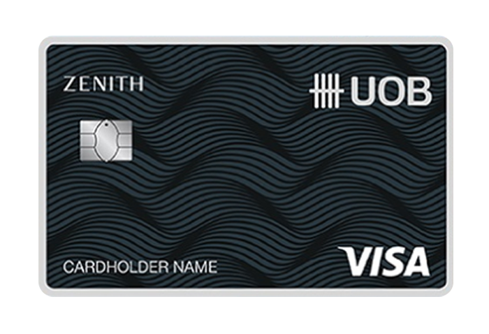 รูปภาพ บัตรเครดิตยูโอบี ซีนิท (UOB Zenith Credit Card)-ธนาคารยูโอบี (UOB)