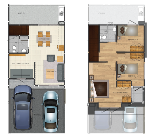 รูปภาพ บ้านดี เดอะมอนเทอเรย์ ศรีราชา - อัสสัมชัญ (Baan D The Monterey Sriracha - Assumption)